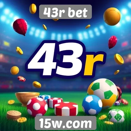 Variedade de jogos disponíveis na 43r bet